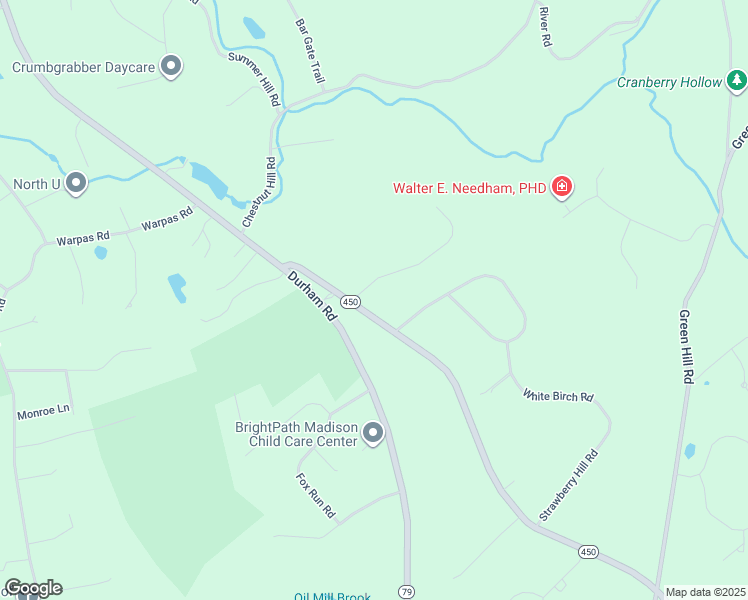 map of restaurants, bars, coffee shops, grocery stores, and more near 628 Horse Pond Road in Madison