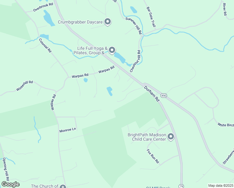 map of restaurants, bars, coffee shops, grocery stores, and more near 661 Durham Road in Madison