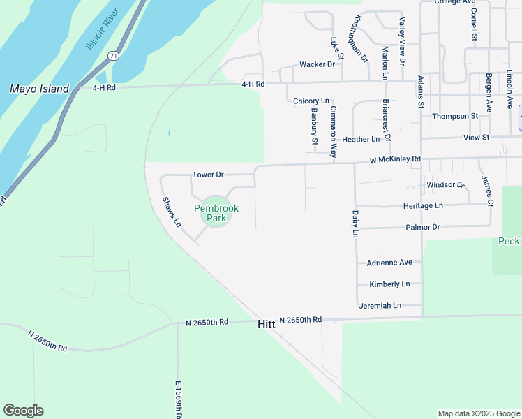 map of restaurants, bars, coffee shops, grocery stores, and more near 1421 Pembrook Lane in Ottawa
