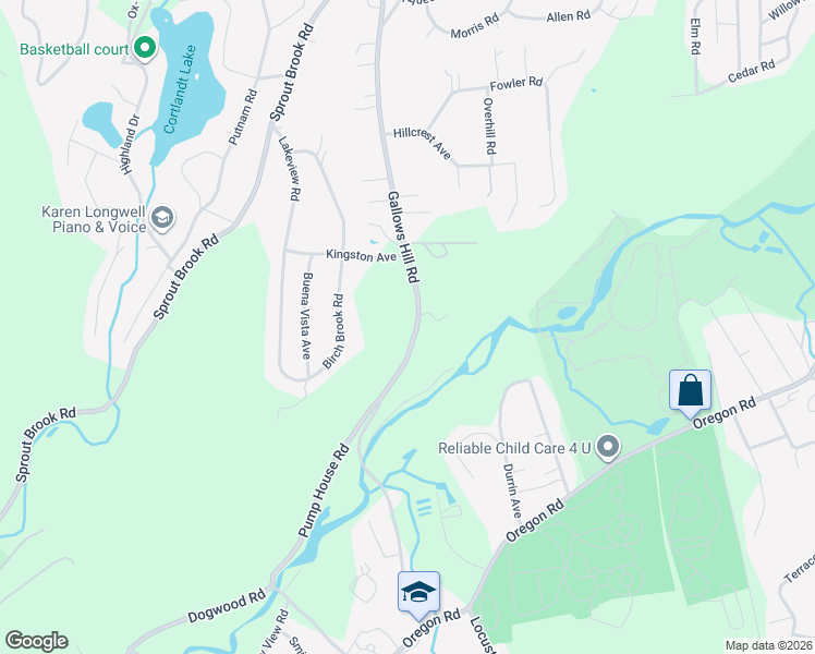 map of restaurants, bars, coffee shops, grocery stores, and more near 70 Gallows Hill Road in Cortlandt