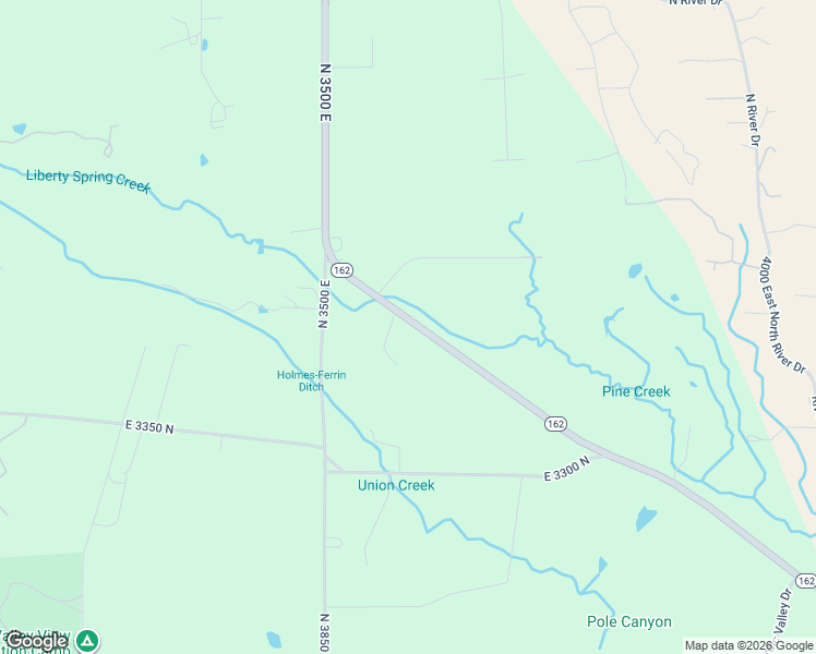 map of restaurants, bars, coffee shops, grocery stores, and more near 3435 North Highway 162 in Eden