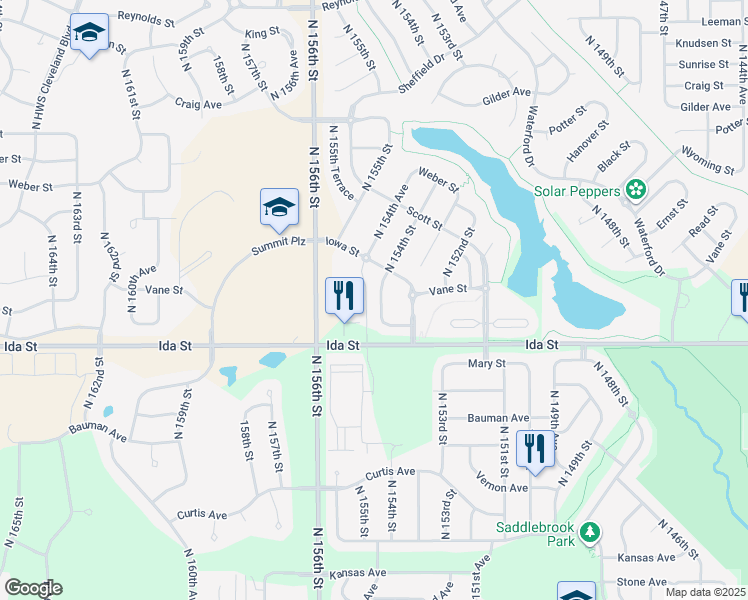 7104 North 154th Street, Bennington NE Walk Score