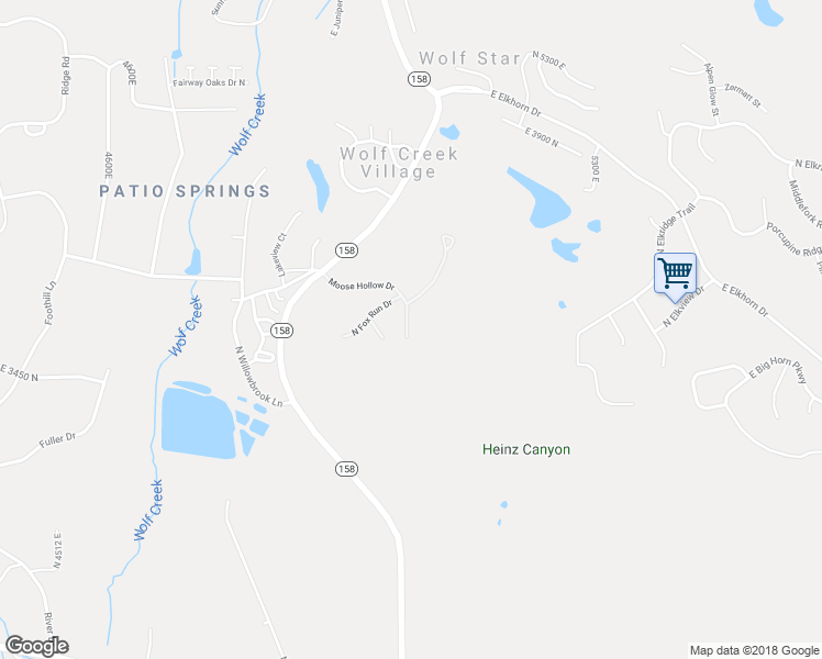 map of restaurants, bars, coffee shops, grocery stores, and more near 3518 Moosehollow Drive in Eden