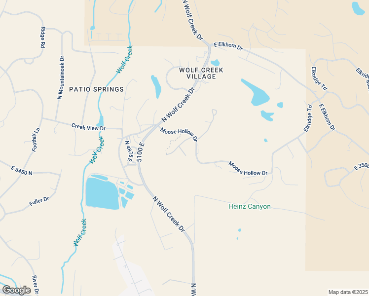 map of restaurants, bars, coffee shops, grocery stores, and more near 5060 East Lakeview Drive in Eden