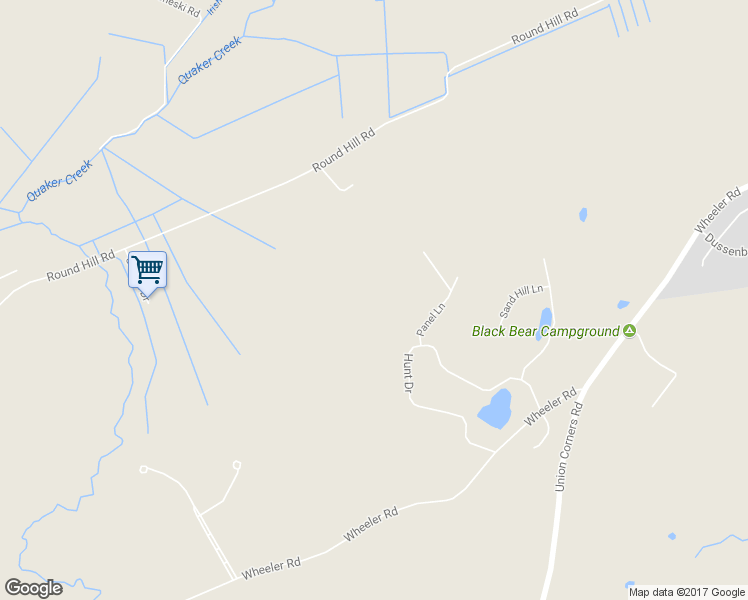 map of restaurants, bars, coffee shops, grocery stores, and more near 254 Round Hill Road in Florida