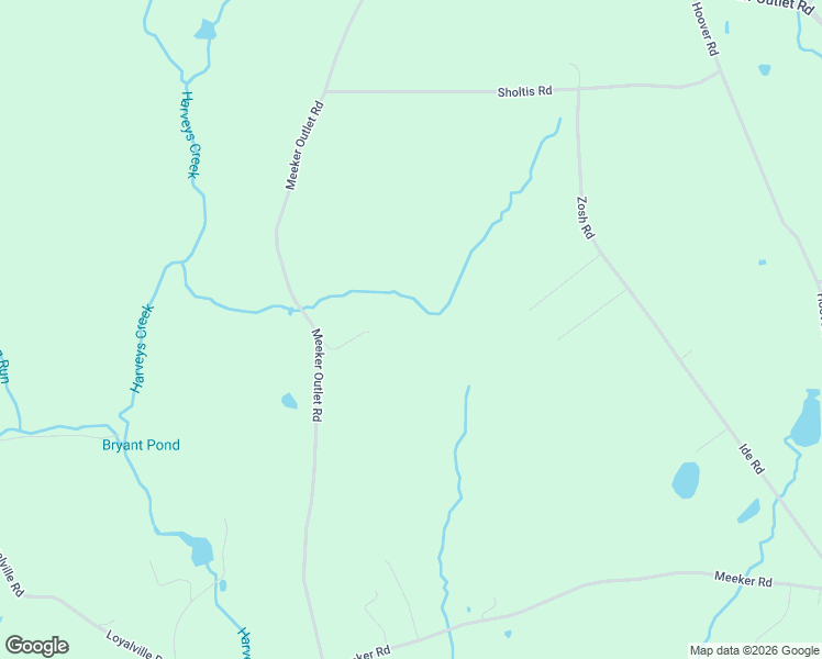 map of restaurants, bars, coffee shops, grocery stores, and more near 193 Meeker Outlet Road in Dallas