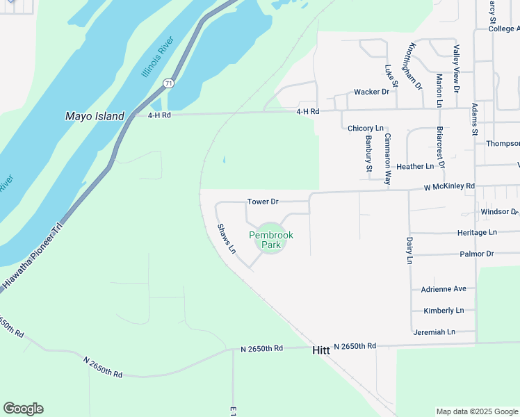 map of restaurants, bars, coffee shops, grocery stores, and more near 1237 Tower Drive in Ottawa