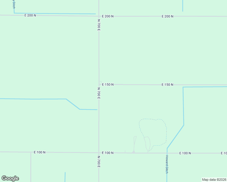 map of restaurants, bars, coffee shops, grocery stores, and more near 7081 East 150 North in Knox