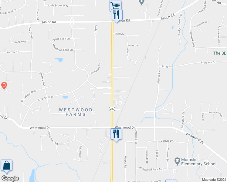 map of restaurants, bars, coffee shops, grocery stores, and more near 11853 Prospect Road in Strongsville
