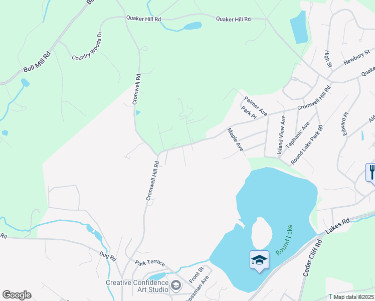 map of restaurants, bars, coffee shops, grocery stores, and more near 2 Dara Court in Monroe