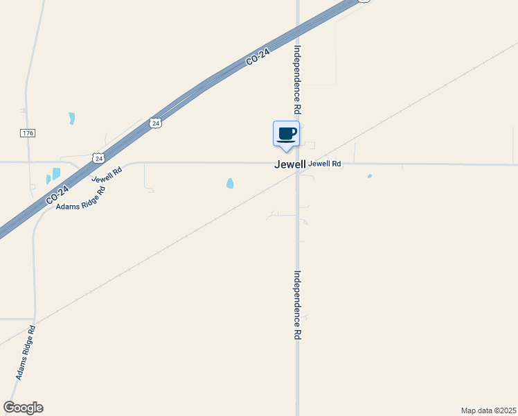 map of restaurants, bars, coffee shops, grocery stores, and more near in Jewell