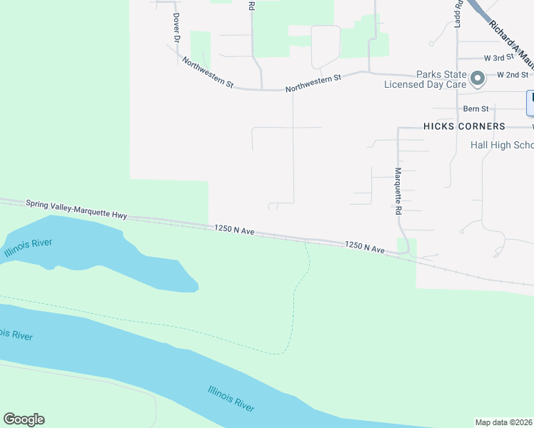 map of restaurants, bars, coffee shops, grocery stores, and more near 711 Pulaski Street in Spring Valley