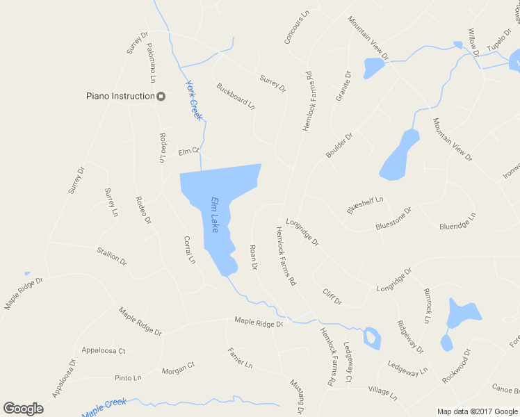 map of restaurants, bars, coffee shops, grocery stores, and more near 133 Roan Drive in Hawley