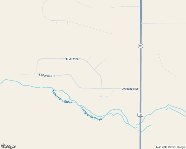 map of restaurants, bars, coffee shops, grocery stores, and more near 2357 Mugho Road in Cheyenne