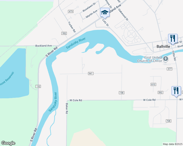 map of restaurants, bars, coffee shops, grocery stores, and more near 1-99 Laird Drive in Fremont