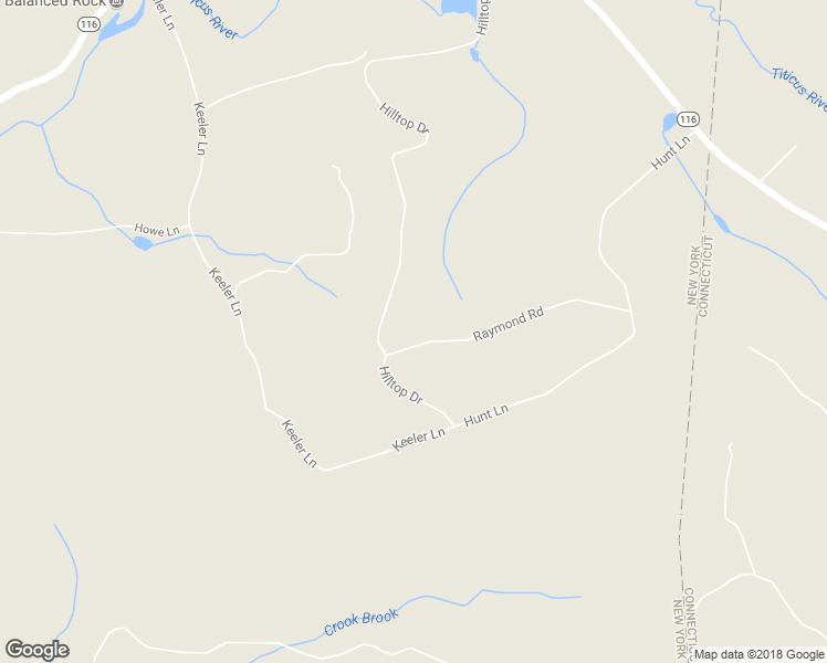 map of restaurants, bars, coffee shops, grocery stores, and more near 27 Raymond Road in North Salem