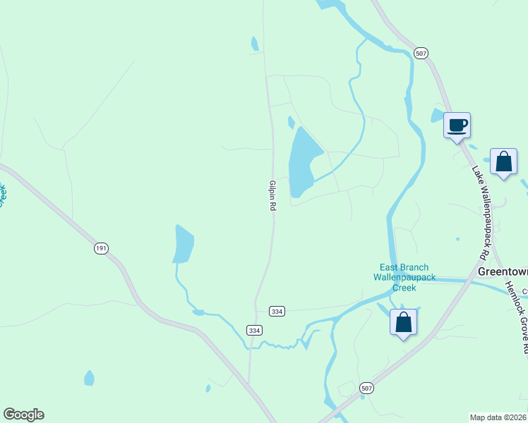 map of restaurants, bars, coffee shops, grocery stores, and more near 61 Gilpin Road in Newfoundland