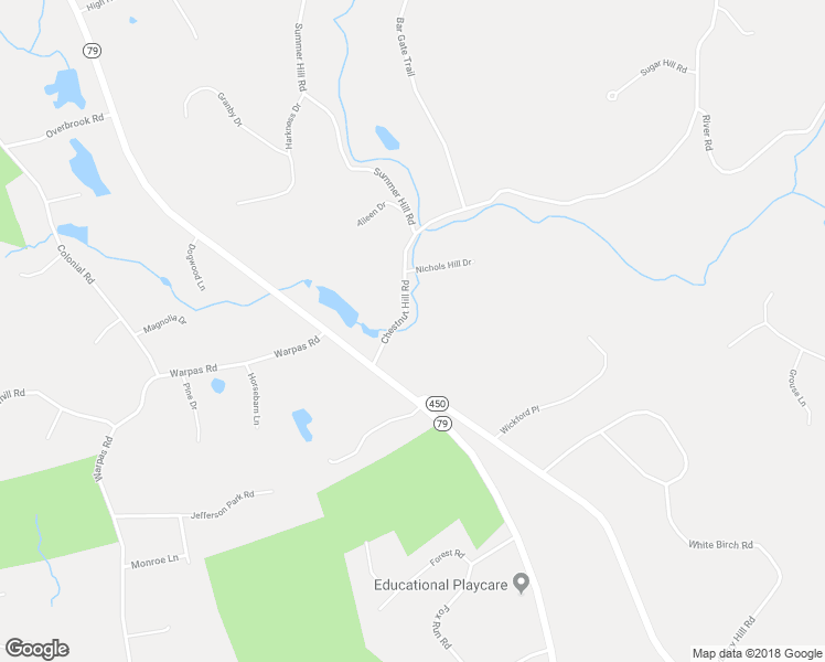 map of restaurants, bars, coffee shops, grocery stores, and more near 24 Chestnut Hill Road in Madison