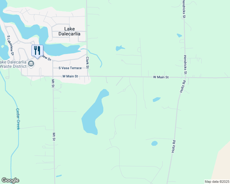 map of restaurants, bars, coffee shops, grocery stores, and more near 4414 West 161st Avenue in Lowell