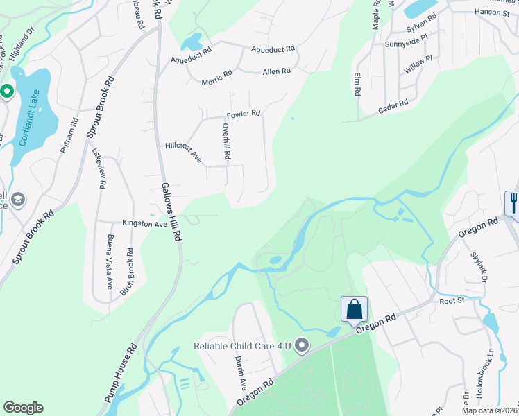 map of restaurants, bars, coffee shops, grocery stores, and more near 31 Ernst Road in Cortlandt