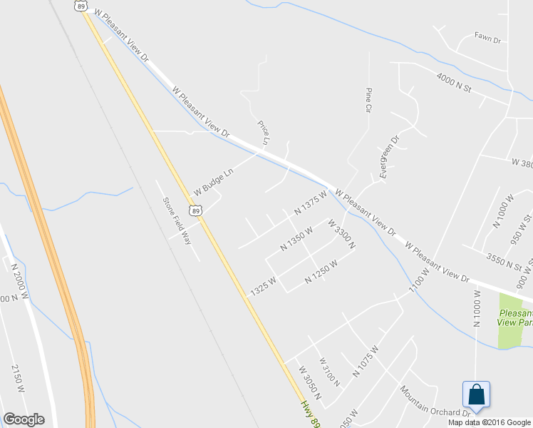 map of restaurants, bars, coffee shops, grocery stores, and more near 238 West 3175 North in Pleasant View