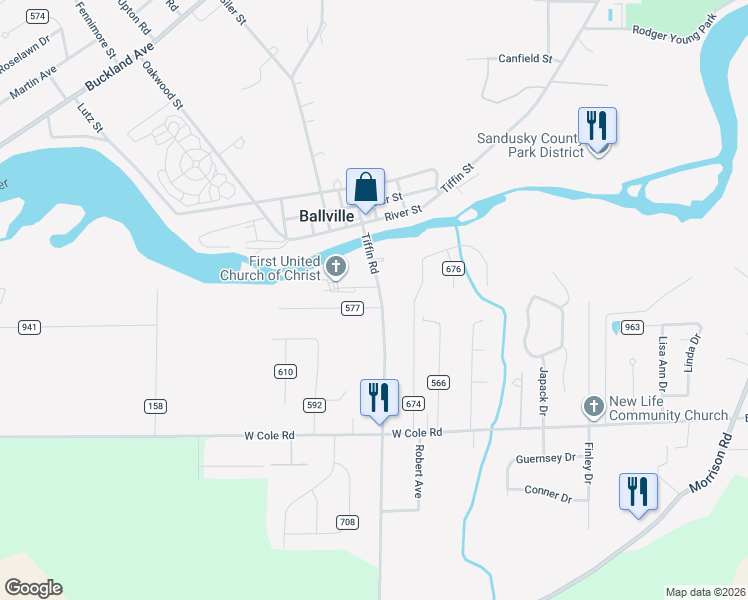 map of restaurants, bars, coffee shops, grocery stores, and more near 1404 River Drive in Fremont