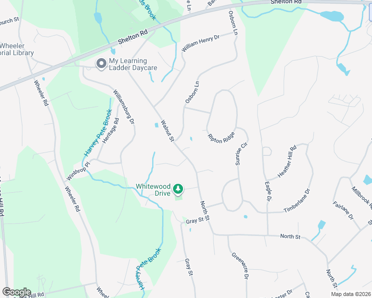 map of restaurants, bars, coffee shops, grocery stores, and more near 50 Walnut Street in Monroe