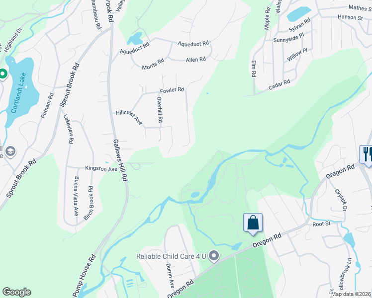 map of restaurants, bars, coffee shops, grocery stores, and more near 31 Ernst Road in Cortlandt