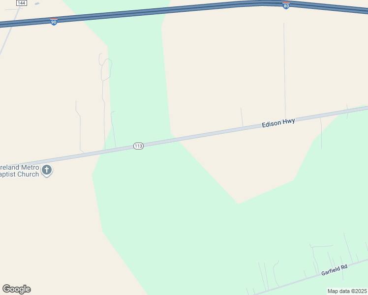 map of restaurants, bars, coffee shops, grocery stores, and more near 13018 Ohio 113 in Wakeman