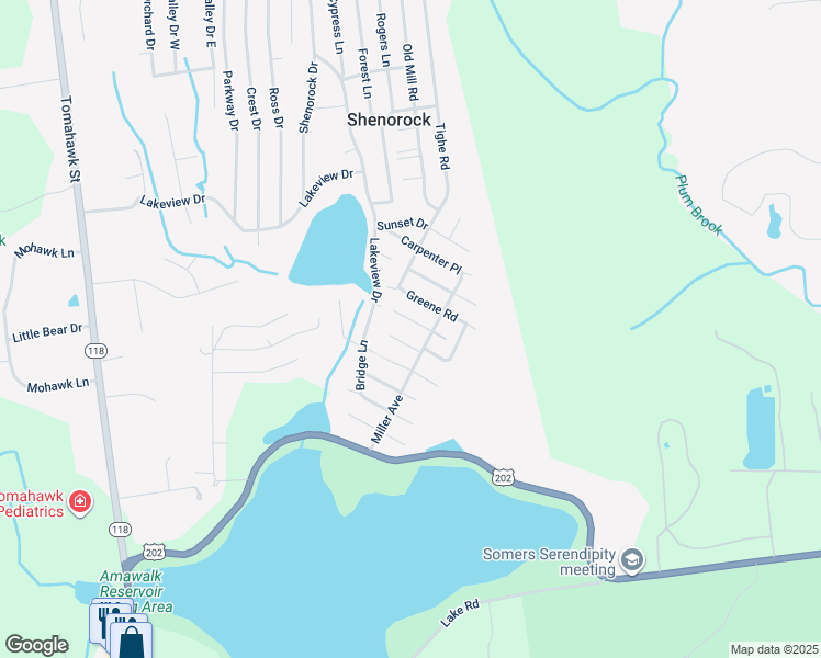 map of restaurants, bars, coffee shops, grocery stores, and more near 6 Horton Road in Yorktown Heights