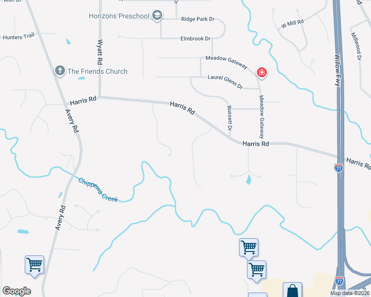 map of restaurants, bars, coffee shops, grocery stores, and more near 8757 Breckenridge Oval in Broadview Heights