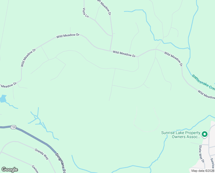 map of restaurants, bars, coffee shops, grocery stores, and more near 3764 Sunrise Lake in Milford