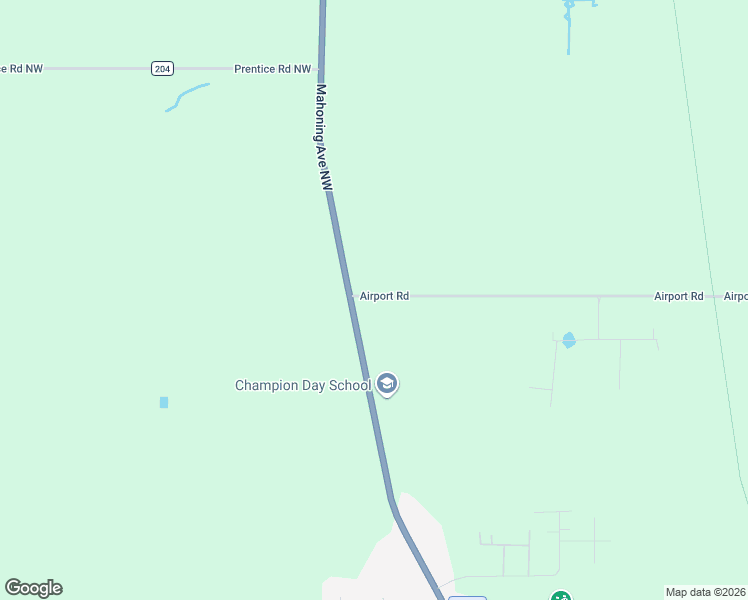 map of restaurants, bars, coffee shops, grocery stores, and more near 120 Airport Road in Warren