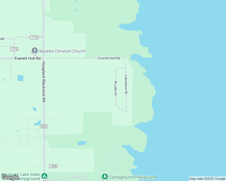 map of restaurants, bars, coffee shops, grocery stores, and more near 3974 West Lake Drive in Cortland