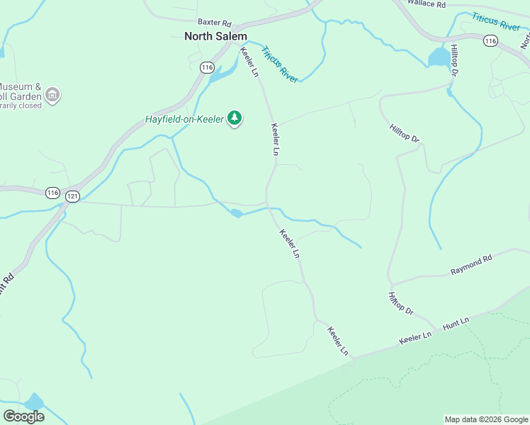 map of restaurants, bars, coffee shops, grocery stores, and more near 99 Keeler Lane in North Salem