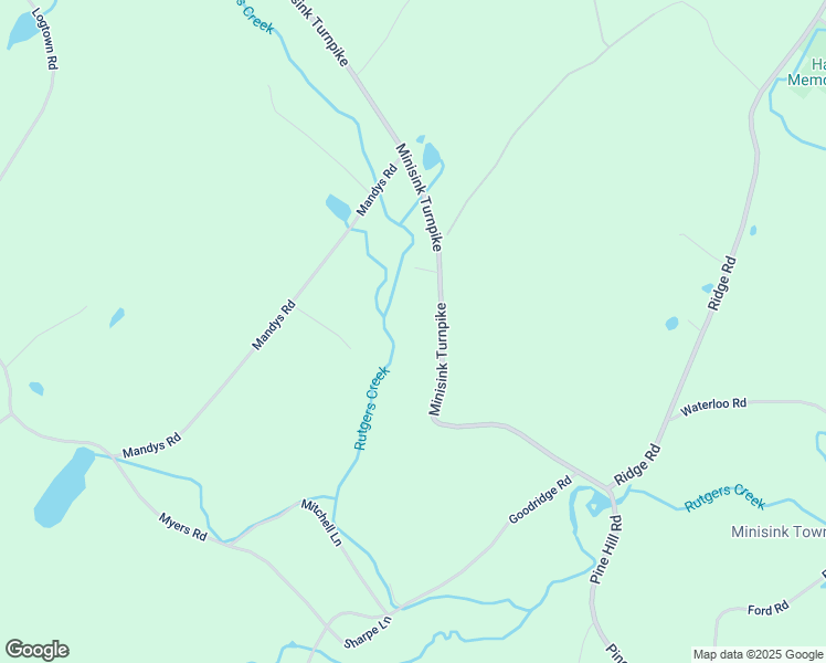 map of restaurants, bars, coffee shops, grocery stores, and more near 129 Minisink Turnpike in Westtown