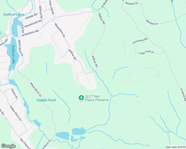 map of restaurants, bars, coffee shops, grocery stores, and more near 29 Broad Hill Circle in Guilford