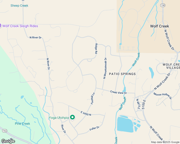 map of restaurants, bars, coffee shops, grocery stores, and more near 3700 Foothill Lane in Eden
