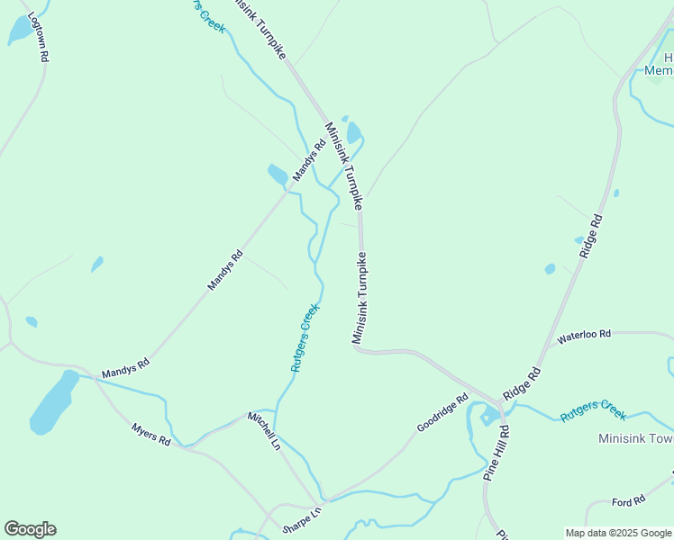 map of restaurants, bars, coffee shops, grocery stores, and more near 129 Minisink Turnpike in Westtown
