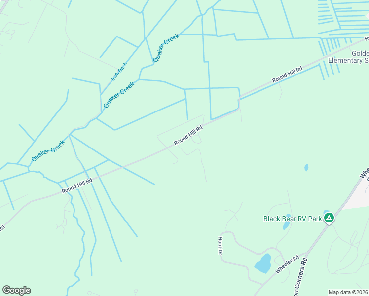 map of restaurants, bars, coffee shops, grocery stores, and more near 254 Round Hill Road in Florida