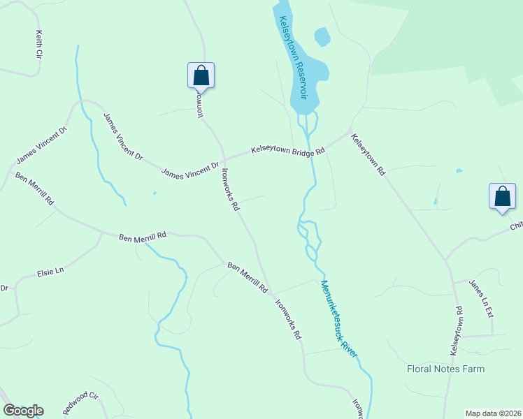 map of restaurants, bars, coffee shops, grocery stores, and more near 7 Rosemarie Lane in Clinton