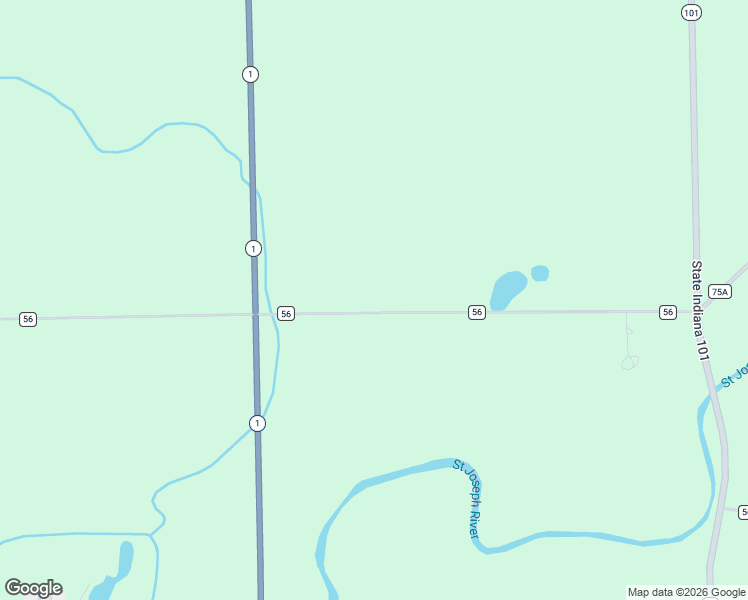 map of restaurants, bars, coffee shops, grocery stores, and more near 6509 County Road 56 in Saint Joe