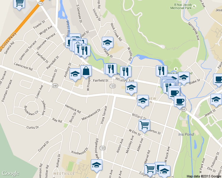 map of restaurants, bars, coffee shops, grocery stores, and more near 22 Dayton Street in New Haven