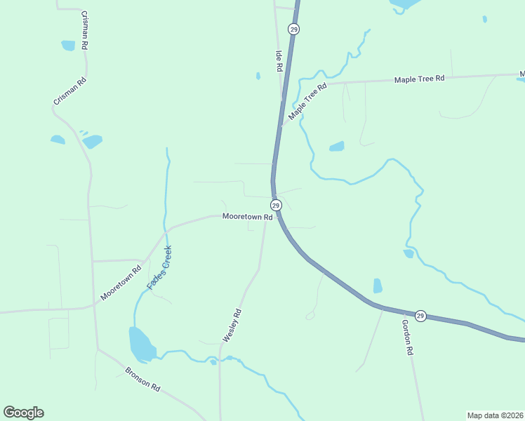 map of restaurants, bars, coffee shops, grocery stores, and more near 820-832 Mooretown Road in Sweet Valley