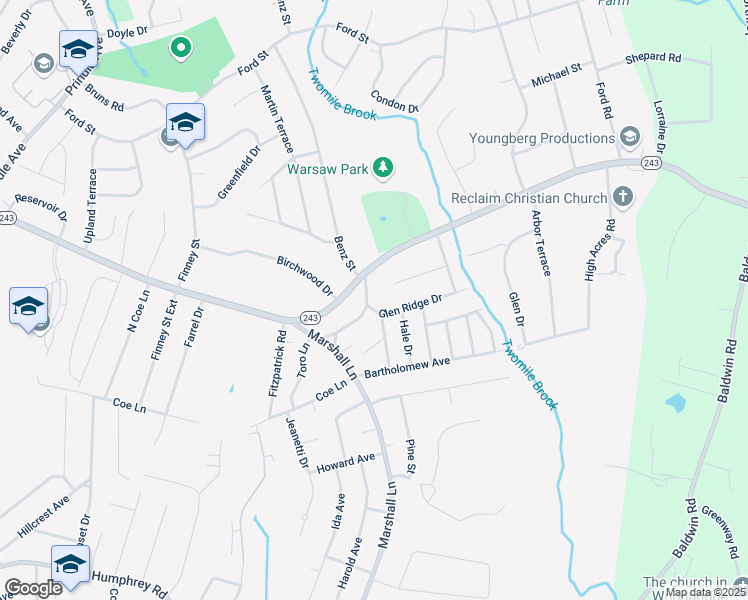 map of restaurants, bars, coffee shops, grocery stores, and more near 15 Dempsey Court in Ansonia