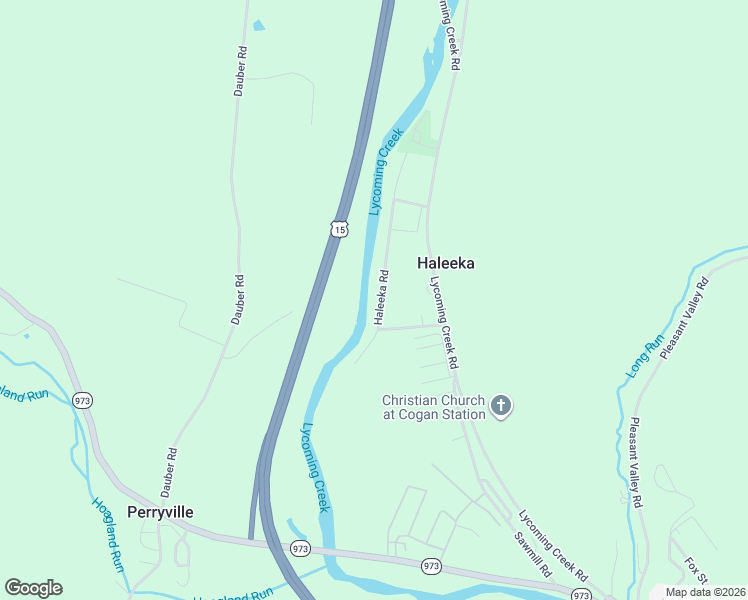 map of restaurants, bars, coffee shops, grocery stores, and more near 467 Haleeka Road in Cogan Station