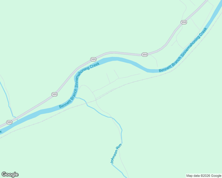 map of restaurants, bars, coffee shops, grocery stores, and more near 108 Powers Lane in Benezette