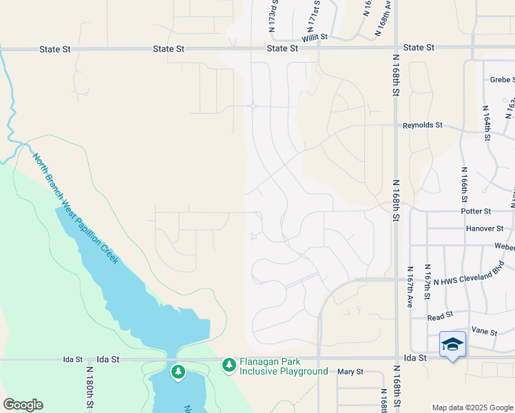 map of restaurants, bars, coffee shops, grocery stores, and more near 17383 Reynolds Street in Bennington