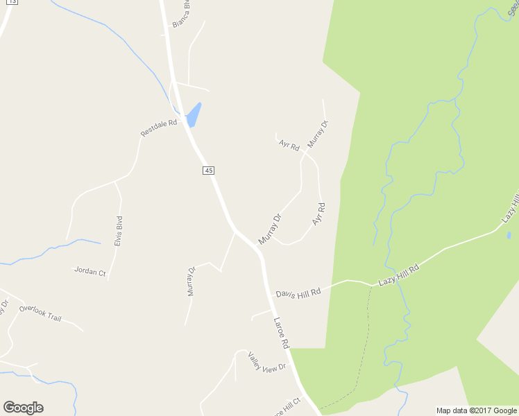 map of restaurants, bars, coffee shops, grocery stores, and more near 21 Murray Drive in Chester