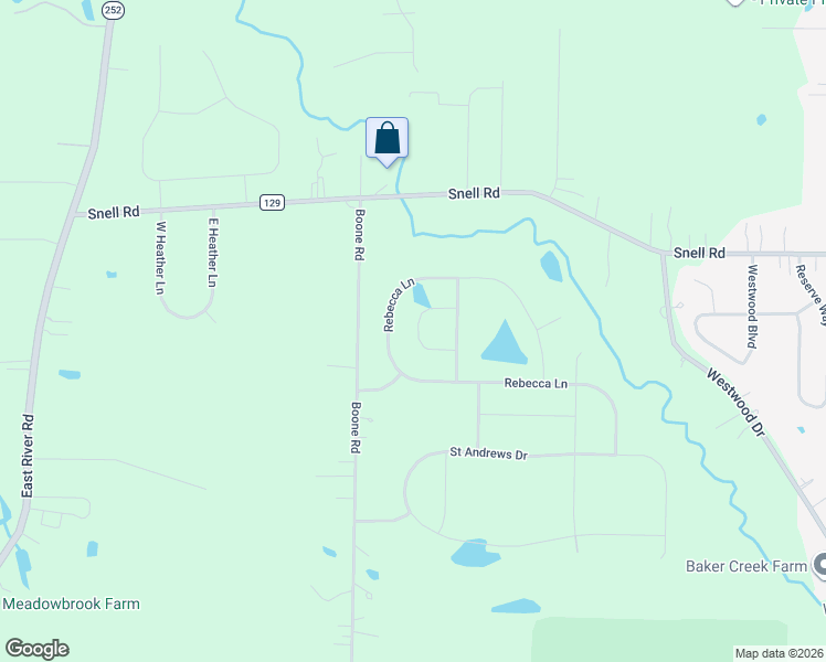 map of restaurants, bars, coffee shops, grocery stores, and more near 12234 North Boone Road in Columbia Station